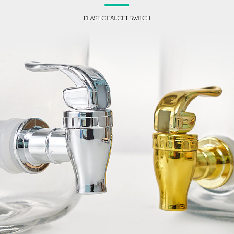 Commercial Kitchen Taps - Glass Wine Bottle Plastic Faucet Jar