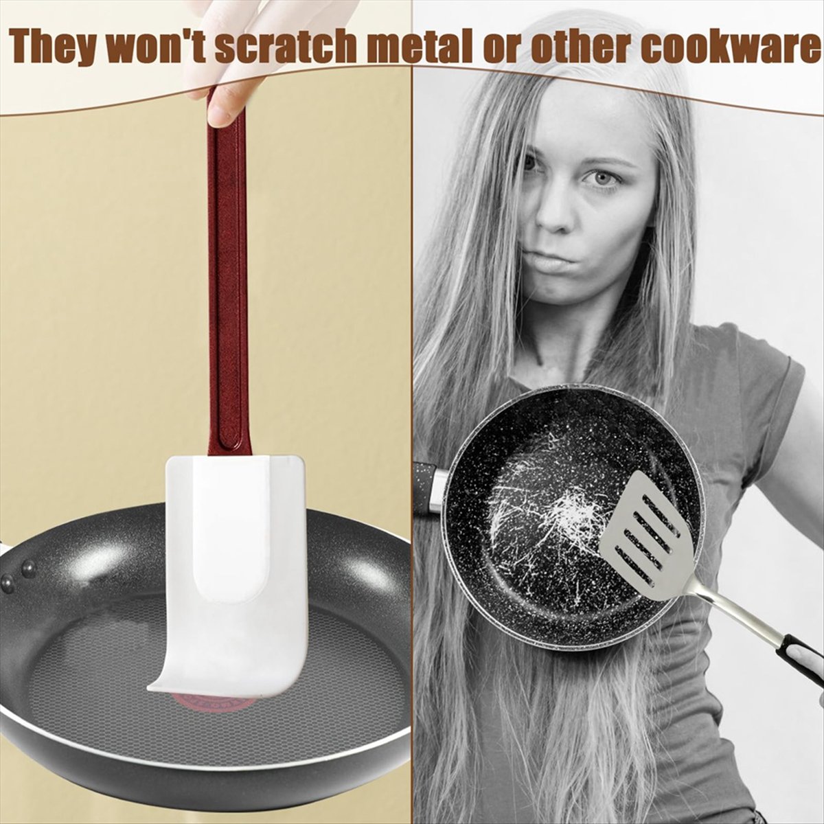 Commercial Kitchen Use - *A02R Heavy Duty Spatula and Spoonula