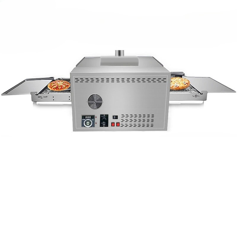 Pizza Conveyor Oven - New Gas Fired Conveyor Belt Pizza
