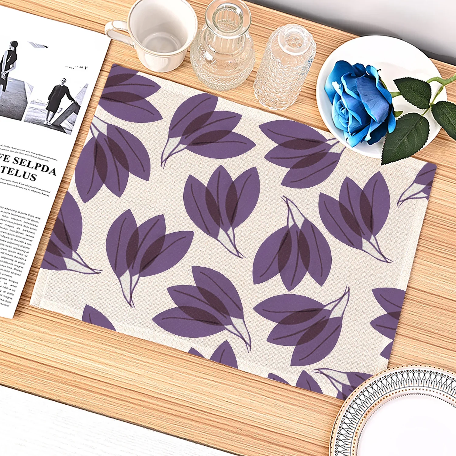 Purple Geometric Pattern Kitch - đánh giá và giá Commercial Kitchen Table