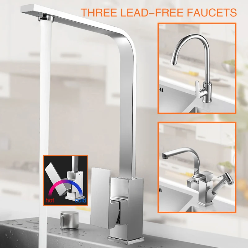Stainless Steel Chinese Kitche - đánh giá và giá Commercial Kitchen Taps