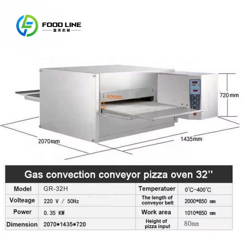 customized commercial conveyor - đánh giá và giá Pizza Conveyor Oven