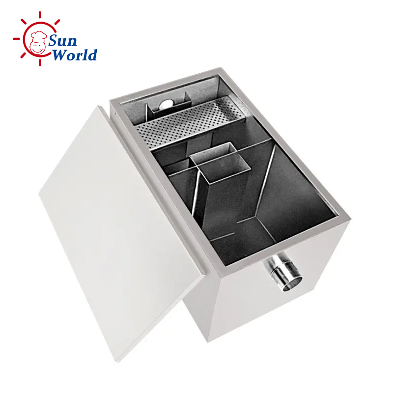Industrial Under Sink Oil Grea - đánh giá và giá Commercial Kitchen Grease Interceptor