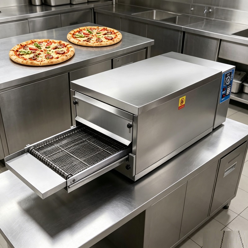 Commercial Gas Pizza Oven with - đánh giá và giá Pizza Conveyor Oven