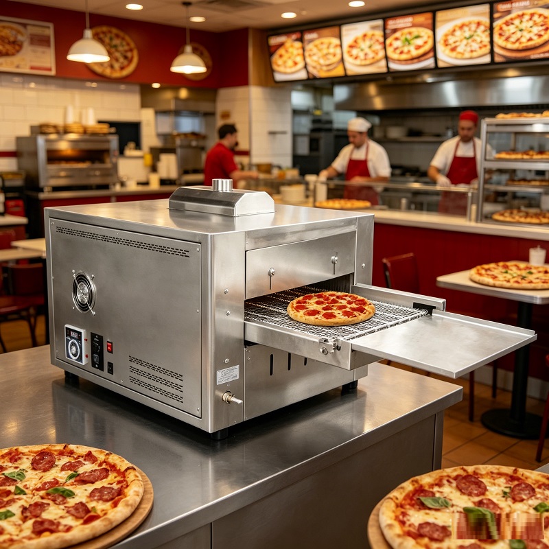 Commercial Gas Pizza Oven with - đánh giá và giá Pizza Conveyor Oven