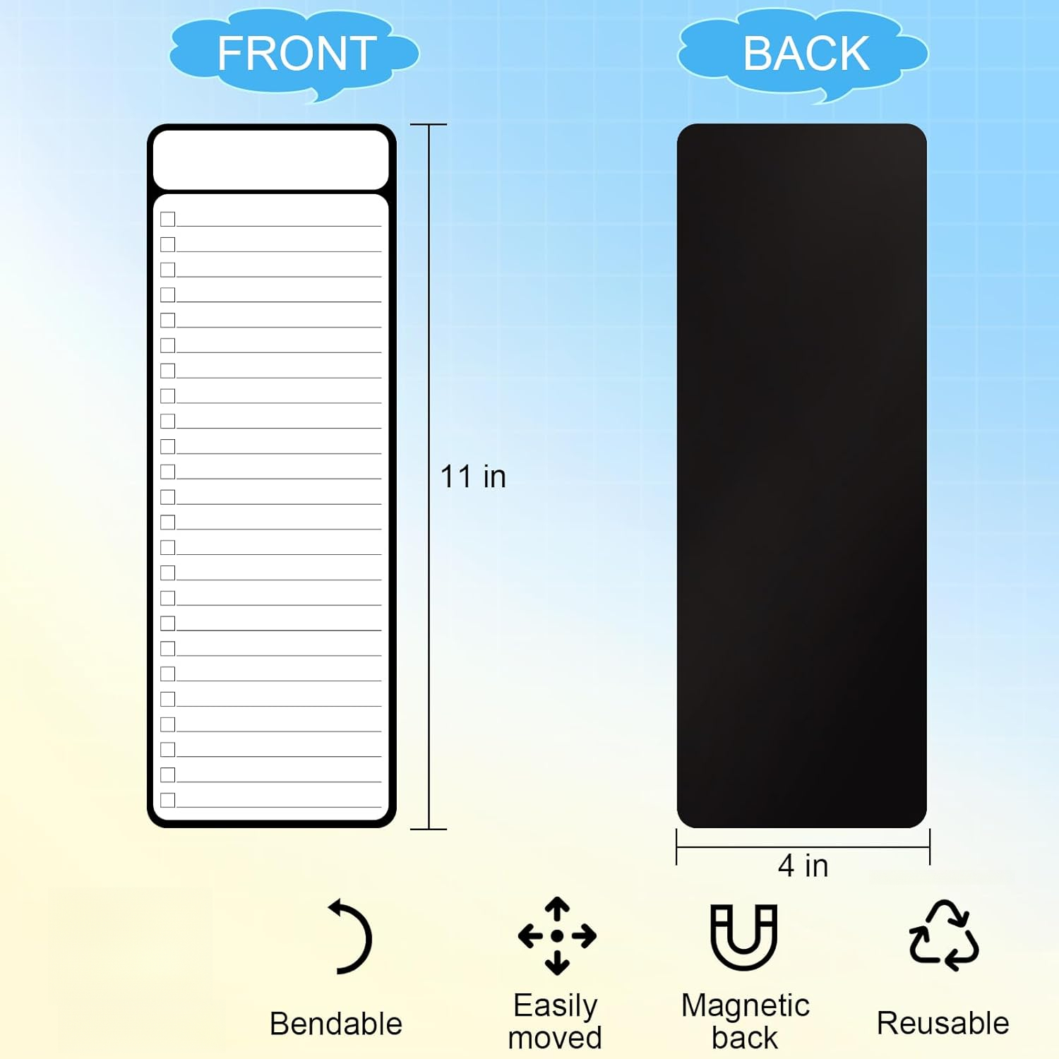 2/4 Pcs Magnetic Whiteboard to - đánh giá và giá Commercial Kitchen Layout