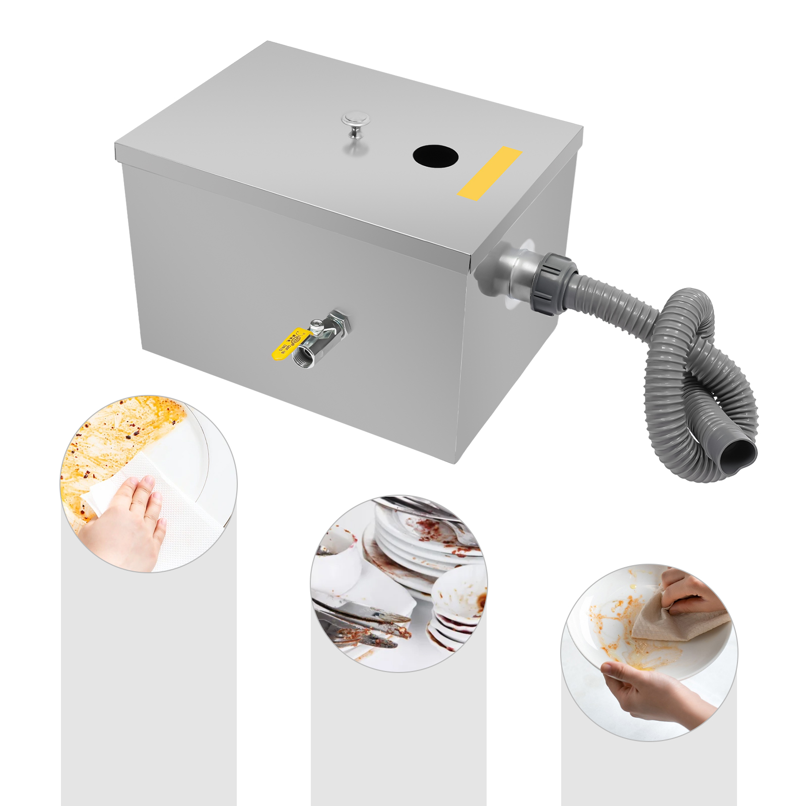 20L Commercial Grease Trap,Sta - đánh giá và giá Commercial Kitchen Grease Interceptor