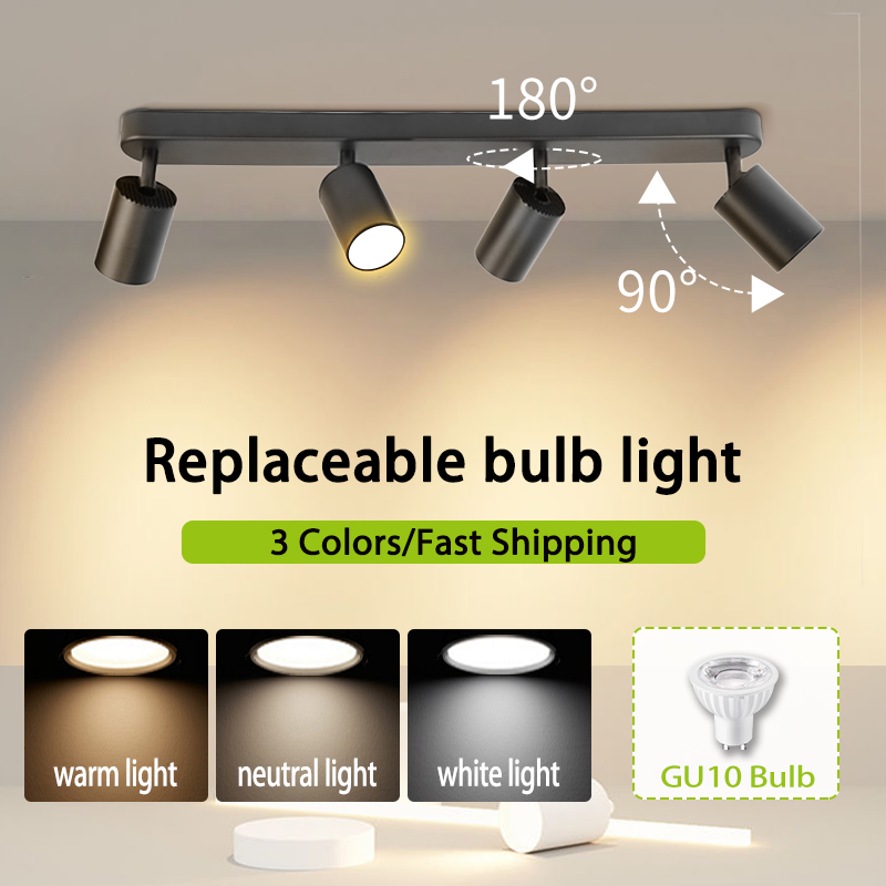 GU10 LED Track Light Spotlight - đánh giá và giá Commercial Kitchen Ceiling