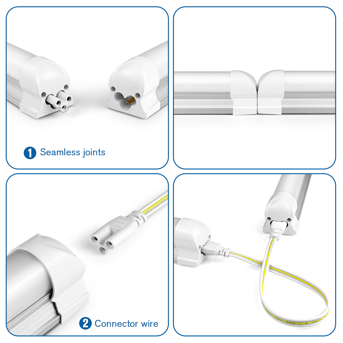 AC220V EU Plug T8 LED Tube Lig - đánh giá và giá Commercial Kitchen Ceiling