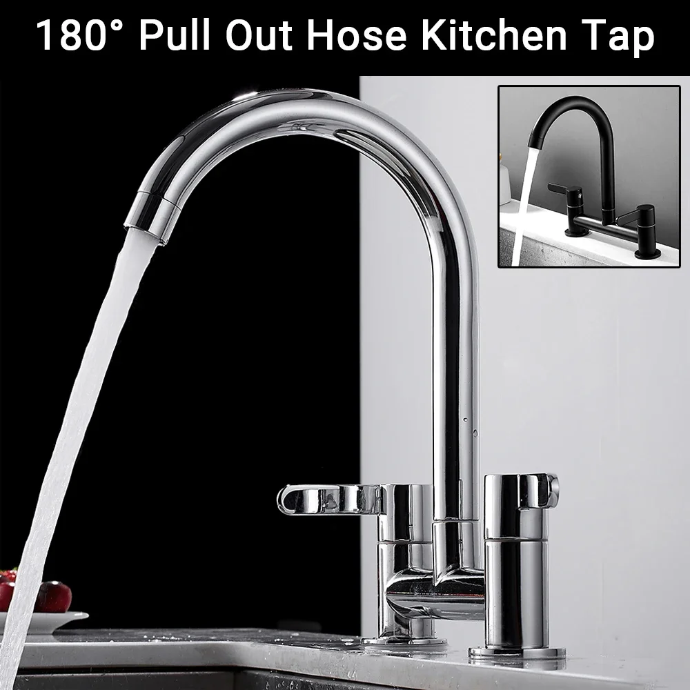 Kitchen Faucet Modern Double H - đánh giá và giá Commercial Kitchen Taps
