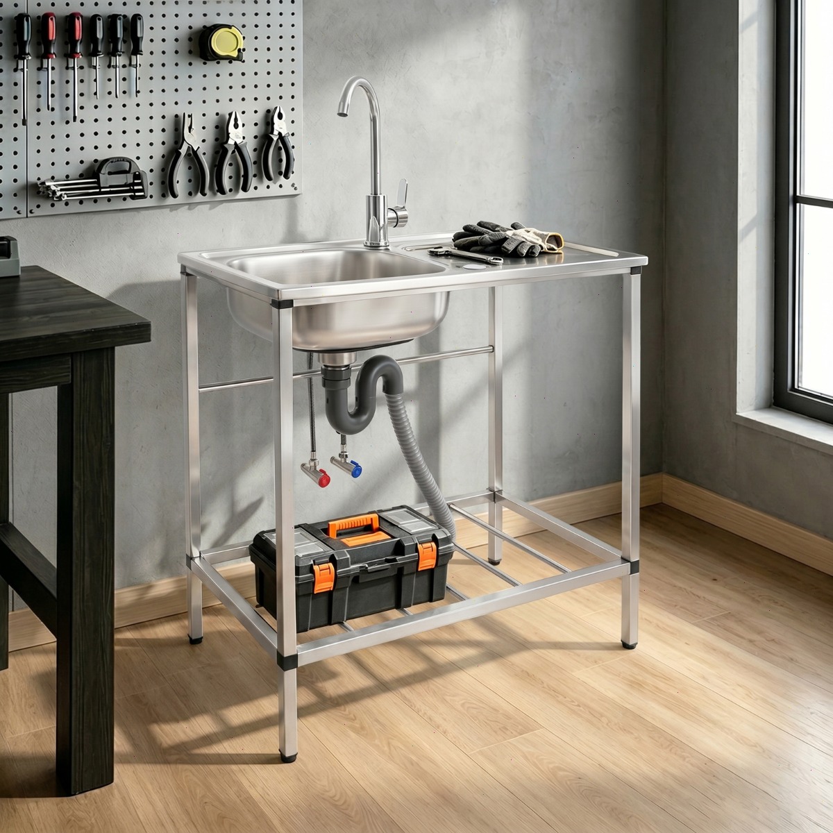 Utility Sink, Kitchen Sink , O - đánh giá và giá Commercial Kitchen Taps