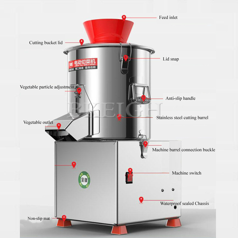 Electric Vegetable Cutter Comm - đánh giá và giá Commercial Kitchen Use