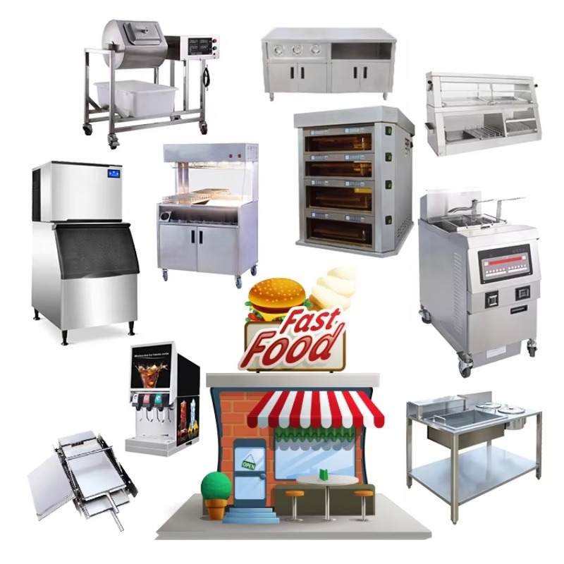 Fast Food Restaurant Equipment - đánh giá và giá Commercial Kitchen Layout
