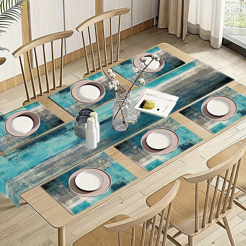 VIKAMA Morandi Abstract Ink Ta - đánh giá và giá Commercial Kitchen Table