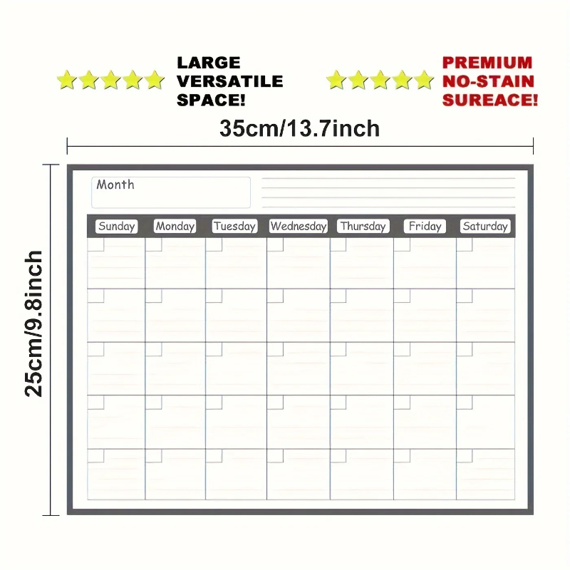 Magnetic refrigerator calendar - đánh giá và giá Commercial Kitchen Layout